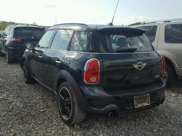 WMWZC3C58BWM25812 - 2011 MINI COOPER S C BLUE photo 3