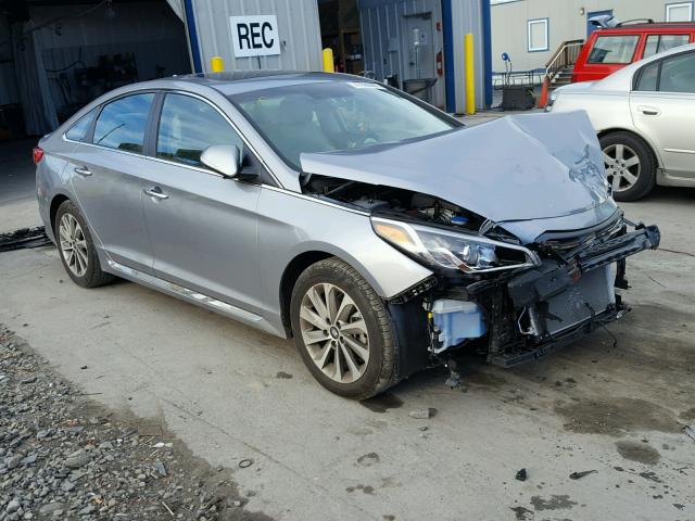 5NPE34AF6HH564824 - 2017 HYUNDAI SONATA SPO GRAY photo 1