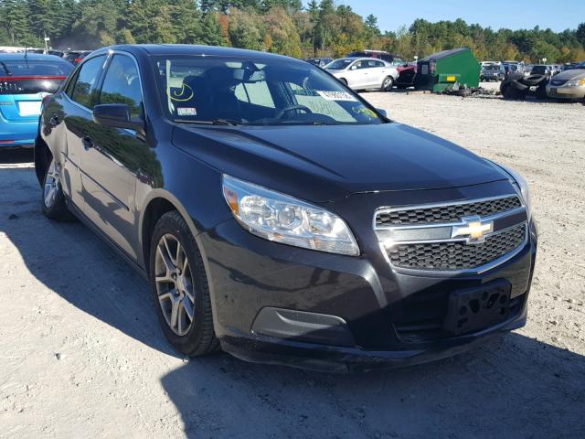 1G11C5SAXDF196443 - 2013 CHEVROLET MALIBU 1LT BLACK photo 1