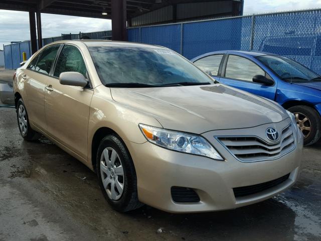 4T1BF3EK8BU196375 - 2011 TOYOTA CAMRY BASE BEIGE photo 1