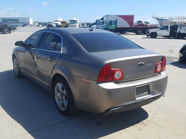 1G1ZC5EB7AF292811 - 2010 CHEVROLET MALIBU 1LT BROWN photo 3