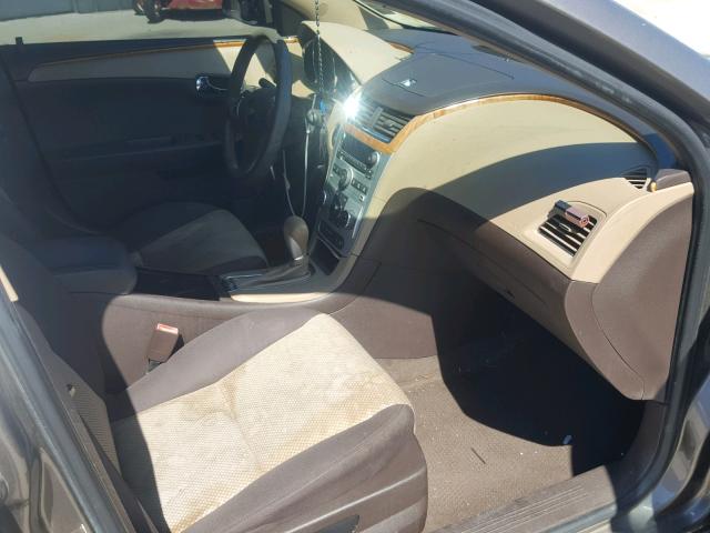 1G1ZC5EB7AF292811 - 2010 CHEVROLET MALIBU 1LT BROWN photo 5