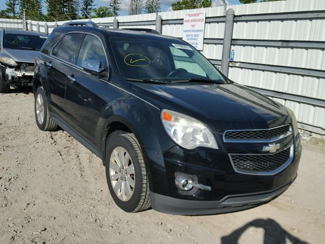 2GNALPEC8B1293409 - 2011 CHEVROLET EQUINOX LT BLACK photo 1