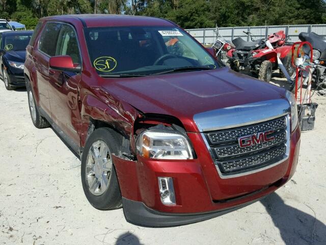 2CTALMEC6B6262965 - 2011 GMC TERRAIN SL BURGUNDY photo 1