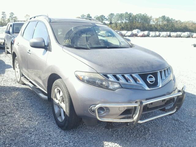 JN8AZ18W09W206166 - 2009 NISSAN MURANO S GRAY photo 1