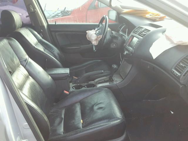 1HGCM66835A003866 - 2005 HONDA ACCORD EX SILVER photo 5