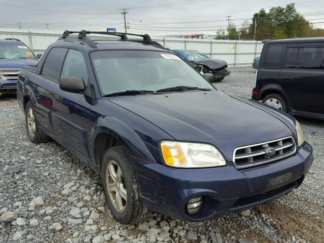 4S4BT62C457106956 - 2005 SUBARU BAJA SPORT BLUE photo 1