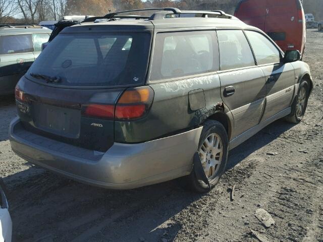 4S3BH896317617358 - 2001 SUBARU LEGACY OUT GREEN photo 4