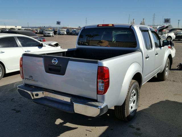 1N6AD0ER8BC427683 - 2011 NISSAN FRONTIER S SILVER photo 4