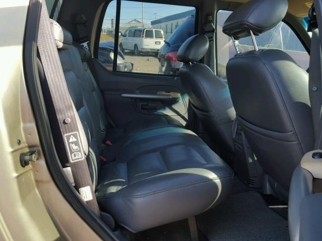 1FMZU77E61UC51102 - 2001 FORD EXPLORER S 棕色 照片 6