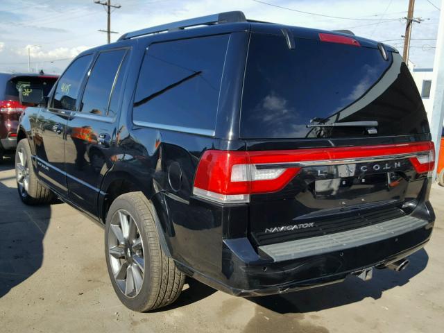 5LMJJ2KT1GEL06747 - 2016 LINCOLN NAVIGATOR BLACK photo 3
