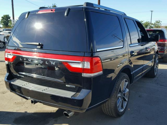 5LMJJ2KT1GEL06747 - 2016 LINCOLN NAVIGATOR BLACK photo 4