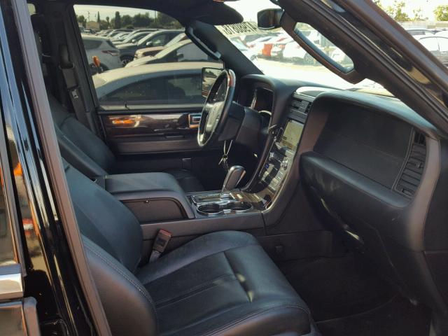 5LMJJ2KT1GEL06747 - 2016 LINCOLN NAVIGATOR BLACK photo 5
