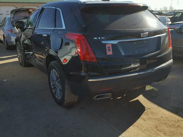 1GYKNBRS9HZ120374 - 2017 CADILLAC XT5 LUXURY BLACK photo 3