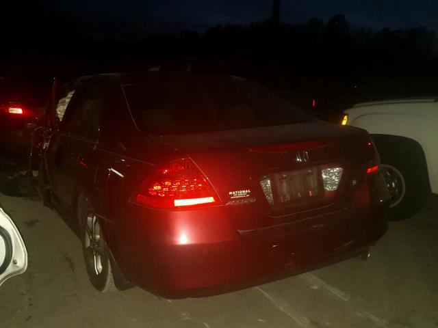 1HGCM56706A182483 - 2006 HONDA ACCORD EX RED photo 3