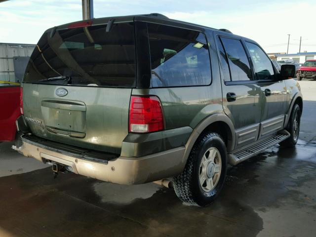 1FMPU18L94LA53142 - 2004 FORD EXPEDITION GREEN photo 4