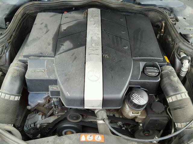 WDBUF65J65A687358 - 2005 MERCEDES-BENZ E 320 GRAY photo 7