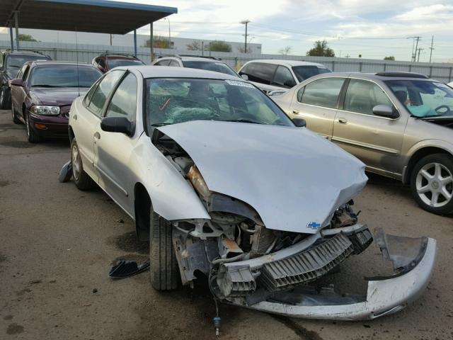 1G1JC524727237872 - 2002 CHEVROLET CAVALIER B SILVER photo 1