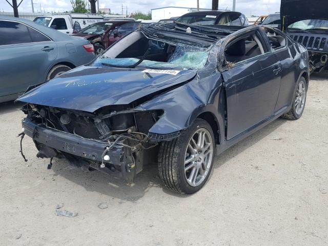 JTKDE167780260252 - 2008 TOYOTA SCION TC 灰色 照片 2