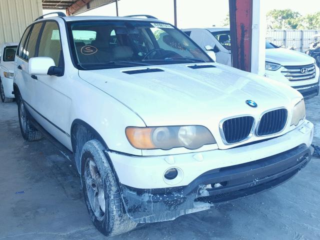 WBAFA53591LM88339 - 2001 BMW X5 3.0I WHITE photo 1