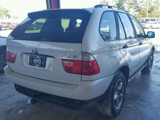 WBAFA53591LM88339 - 2001 BMW X5 3.0I WHITE photo 4