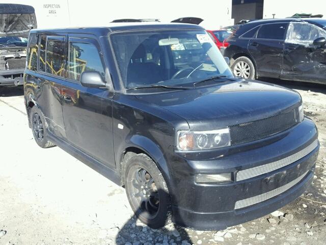 JTLKT334954012524 - 2005 TOYOTA SCION XB BLACK photo 1