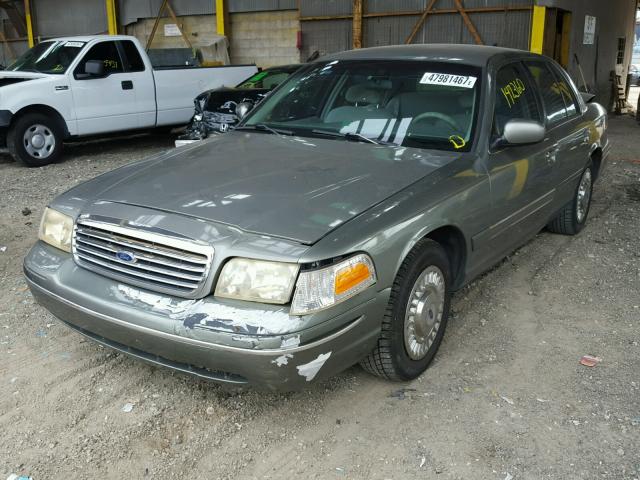 2FAFP73W7XX177192 - 1999 FORD CROWN VICT GRAY photo 2