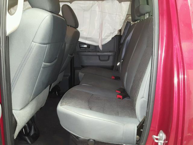 1C6RR7GT2FS664696 - 2015 RAM 1500 SLT BURGUNDY photo 6