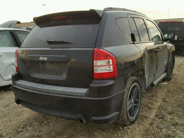 1J4FT47B09D111034 - 2009 JEEP COMPASS SP BLACK photo 4