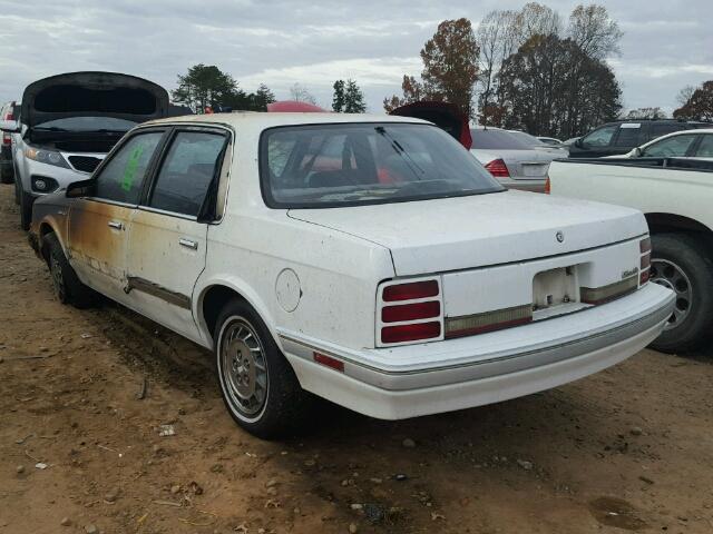 1G3AG54N0P6345622 - 1993 OLDSMOBILE CUTLASS CI WHITE photo 3