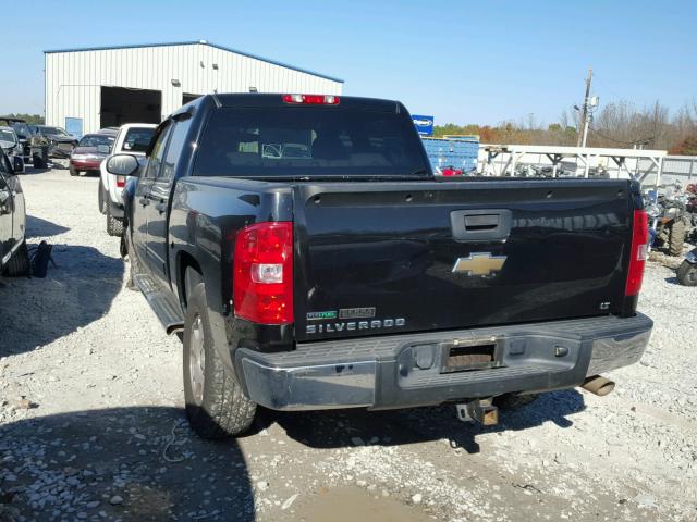 3GCXCSE22AG242412 - 2010 CHEVROLET SILVERADO BLACK photo 3