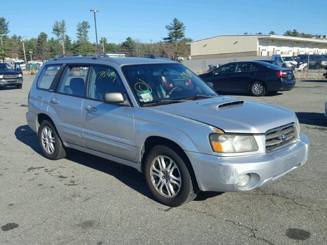 JF1SG69624H751922 - 2004 SUBARU FORESTER 2 SILVER photo 1