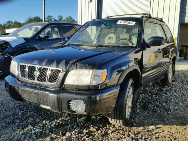 JF1SF65672H723233 - 2002 SUBARU FORESTER S 黑色 照片 2