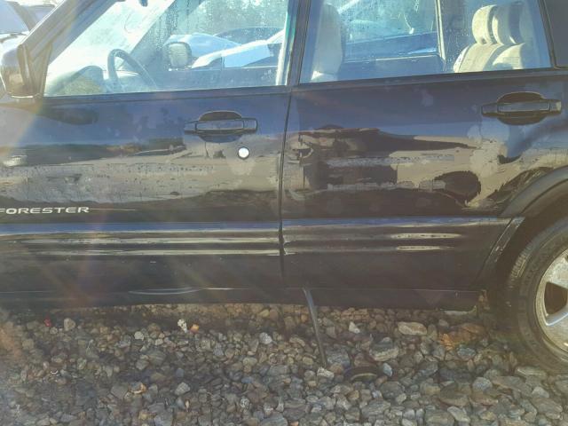 JF1SF65672H723233 - 2002 SUBARU FORESTER S 黑色 照片 9