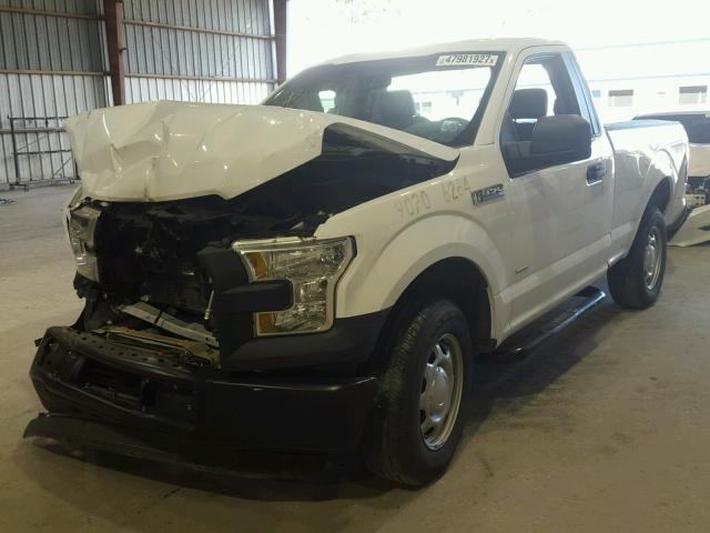 1FTMF1CP9GFB29781 - 2016 FORD F150 WHITE photo 2