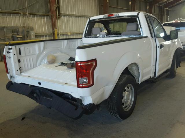 1FTMF1CP9GFB29781 - 2016 FORD F150 WHITE photo 4