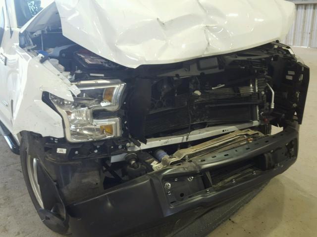 1FTMF1CP9GFB29781 - 2016 FORD F150 WHITE photo 9