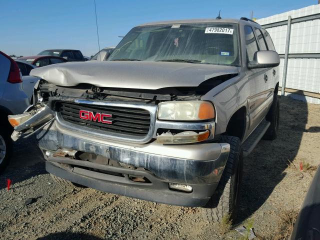 1GKEC13V75J132690 - 2005 GMC YUKON TAN photo 2