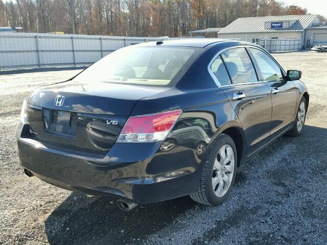 1HGCP3F87AA032027 - 2010 HONDA ACCORD EXL BLACK photo 4