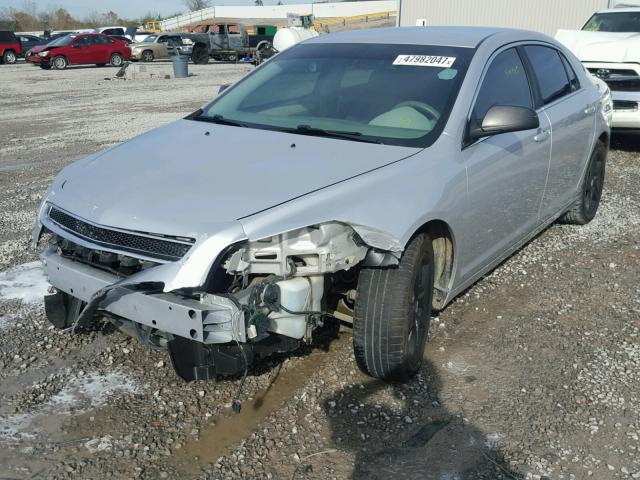 1G1ZG57B19F111313 - 2009 CHEVROLET MALIBU LS SILVER photo 2