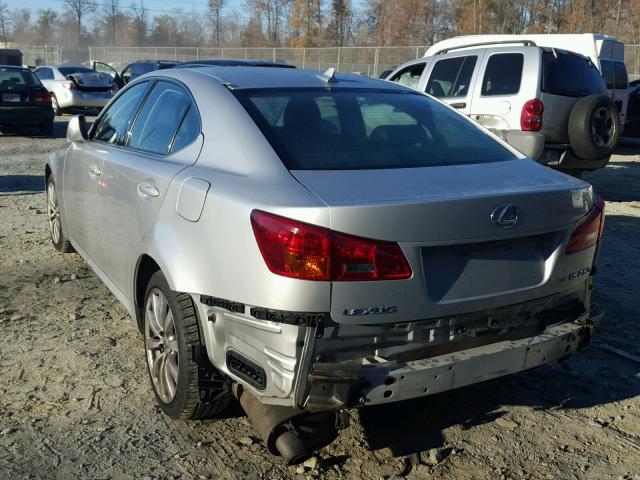 JTHCK262482020570 - 2008 LEXUS IS 250 GOLD photo 3