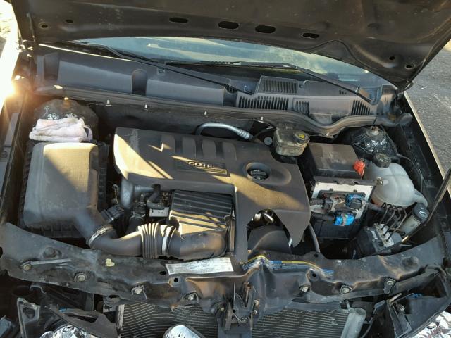 1G8AW12F55Z143713 - 2005 SATURN ION LEVEL BLACK photo 7