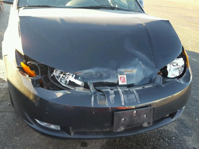 1G8AW12F55Z143713 - 2005 SATURN ION LEVEL BLACK photo 9