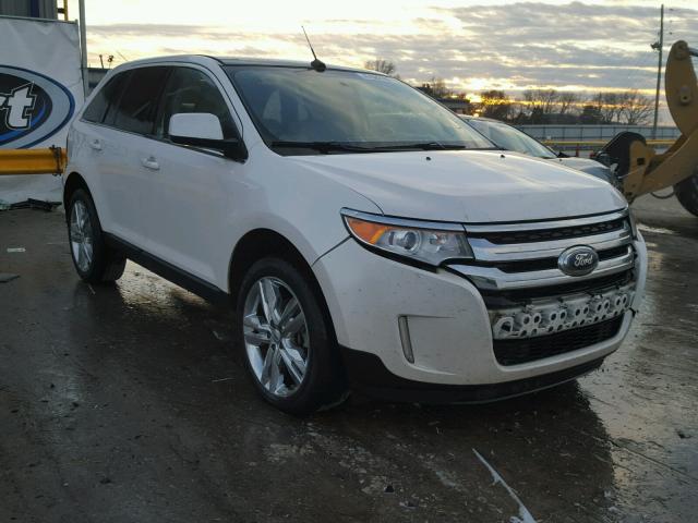 2FMDK3KC2BBA67409 - 2011 FORD EDGE LIMIT WHITE photo 1