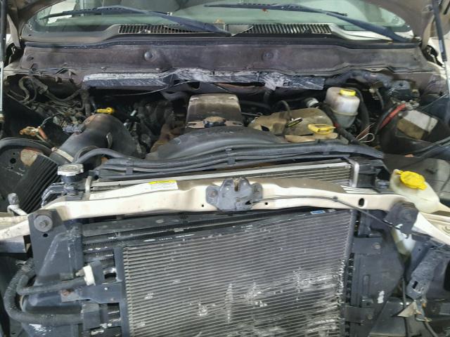 3D7KA28653G758772 - 2003 DODGE RAM 2500 S GOLD photo 7