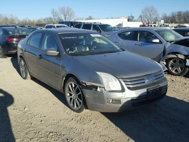 3FAHP07Z89R121834 - 2009 FORD FUSION SE SILVER photo 1