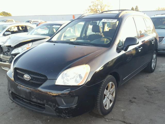 KNAFG526487206779 - 2008 KIA RONDO LX BLACK photo 2