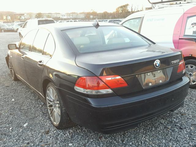 WBAHL83557DT10824 - 2007 BMW ALPINA B7 BLACK photo 3