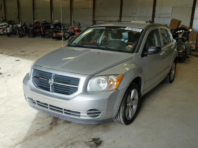 1B3CB4HAXAD532461 - 2010 DODGE CALIBER SX SILVER photo 2