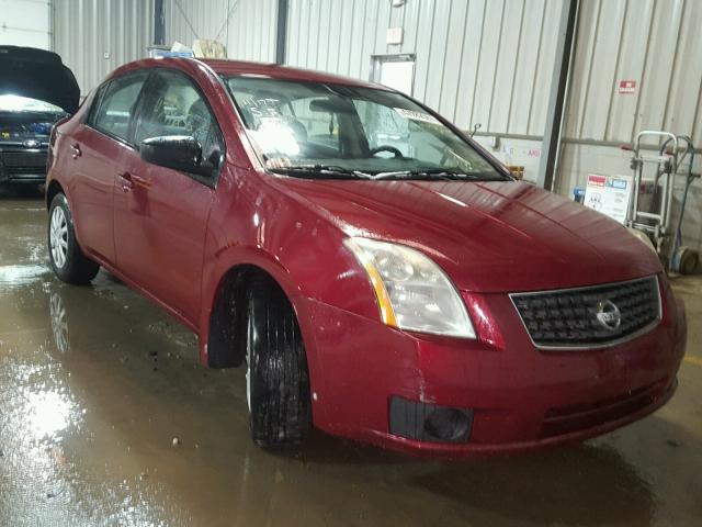 3N1AB61E97L620535 - 2007 NISSAN SENTRA 2.0 MAROON photo 1